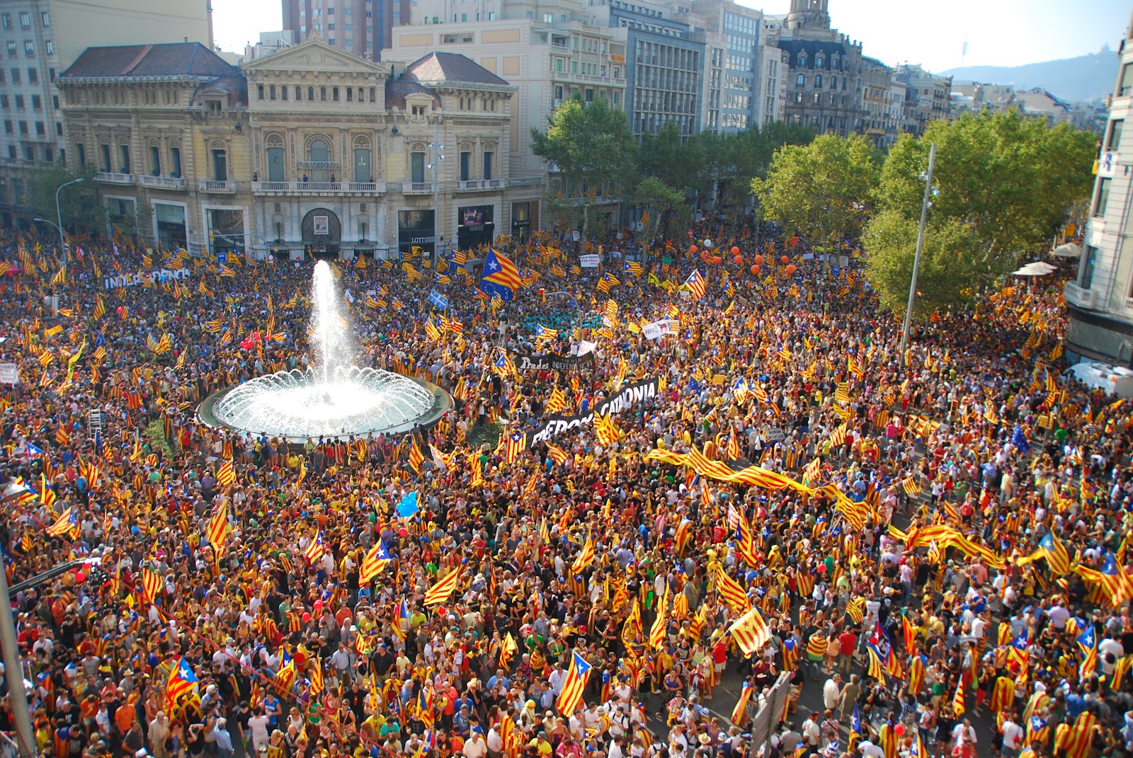 Nationale feestdag Catalonië én een mogelijk nieuw referendum