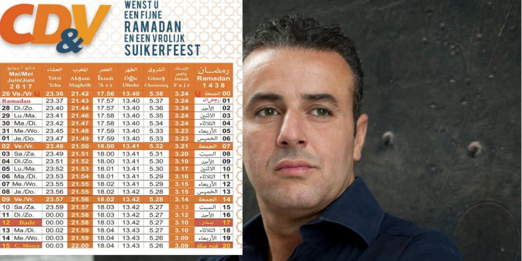 Uitgever CD&V ramadankalender in 2014 uit partij gezet wegens antisemitisme op Twitter