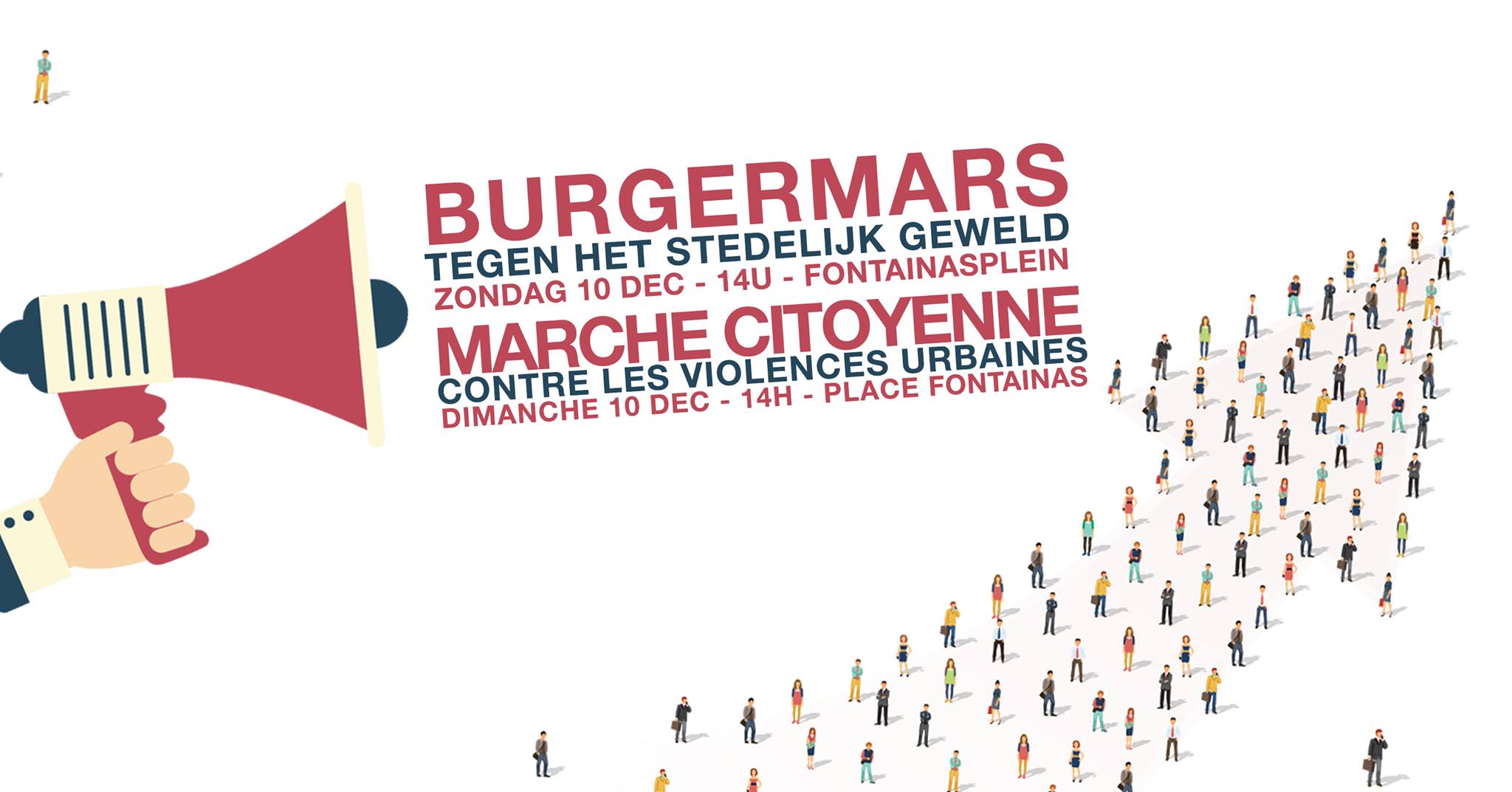 Betoging tegen rellen in Brussel verboden volgens media, organisator zet gewoon door