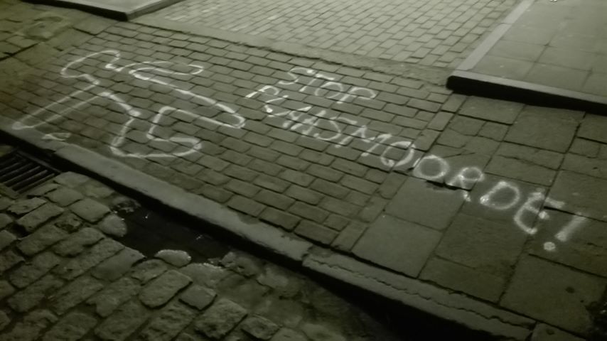 NSV! voerde in studentensteden pakkend actie tegen de Plaasmoorde in Zuid-Afrika