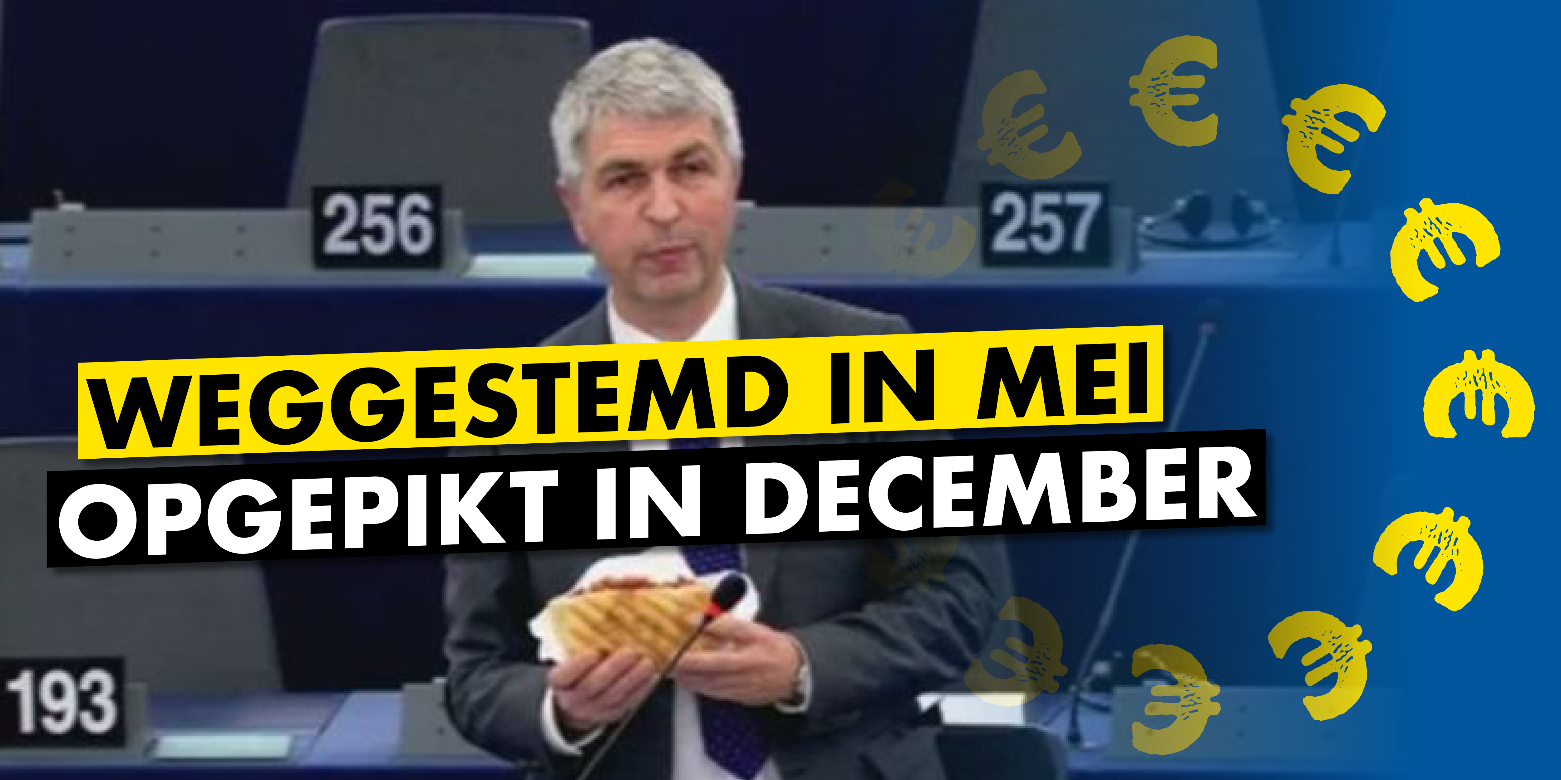 Gebuisd als Europarlementair, geslaagd voor medewerker Europese Commissie