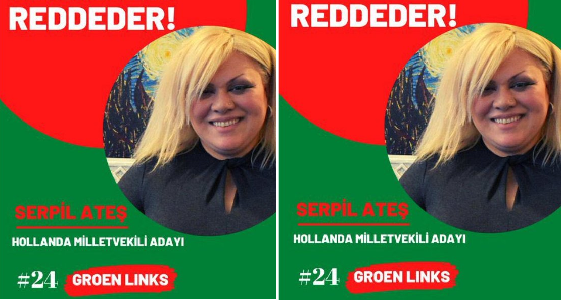 Kandidaat op kieslijst GroenLinks voert campagne in het Turks